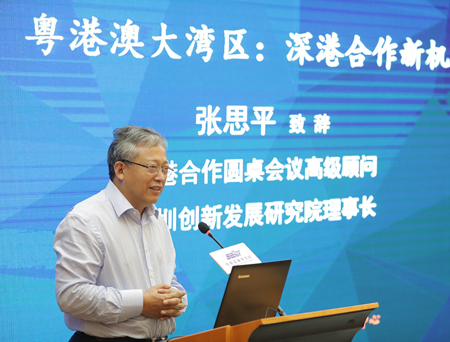 中國經(jīng)濟體制改革基金會張思平:在粵港澳大灣區(qū)再造幾個香港